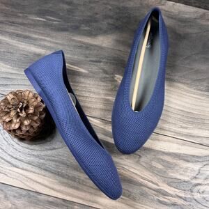 NIB Allbirds 10.5 Tree Breezer Point Ballet Flats Hazy Indigo